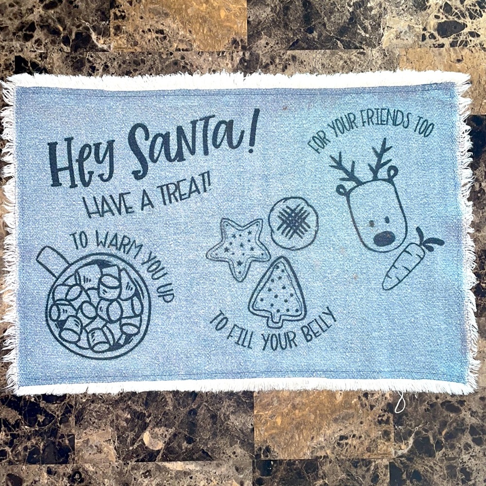 Santa’s Cookies Placemat